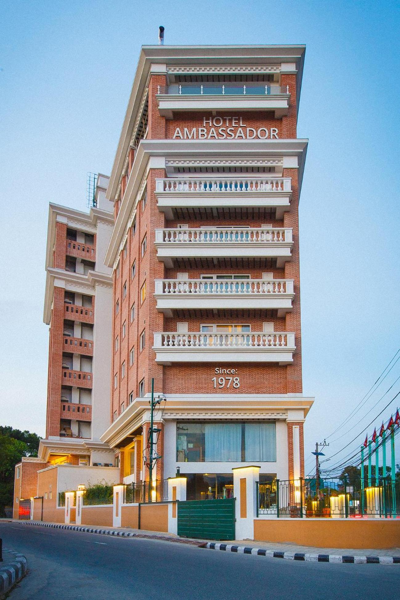 Hotel Ambassador By Ace Hotels Kathmandu Bagian luar foto